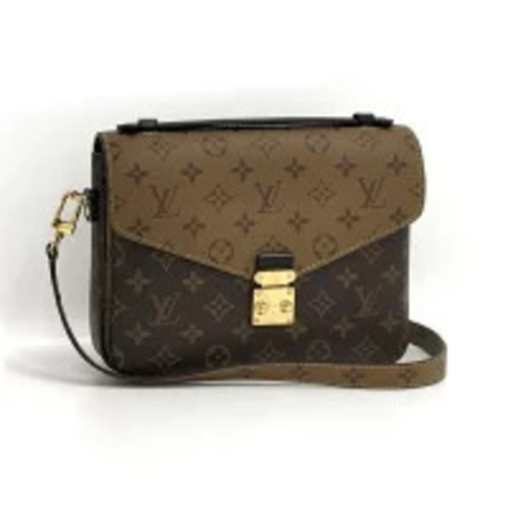 LOUIS VUITTON Pochette Metis Shoulder Bag Handbag Monogram Reverse